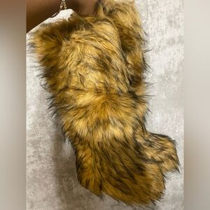 Shein Faux Fur Boots
